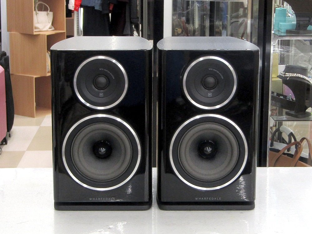 Wharfedale ワーフェデール Diamond 11.2 スピーカーペア ブラック 2Way ブックシェルフ型 - 安心保証・業界最安値の販売 福助